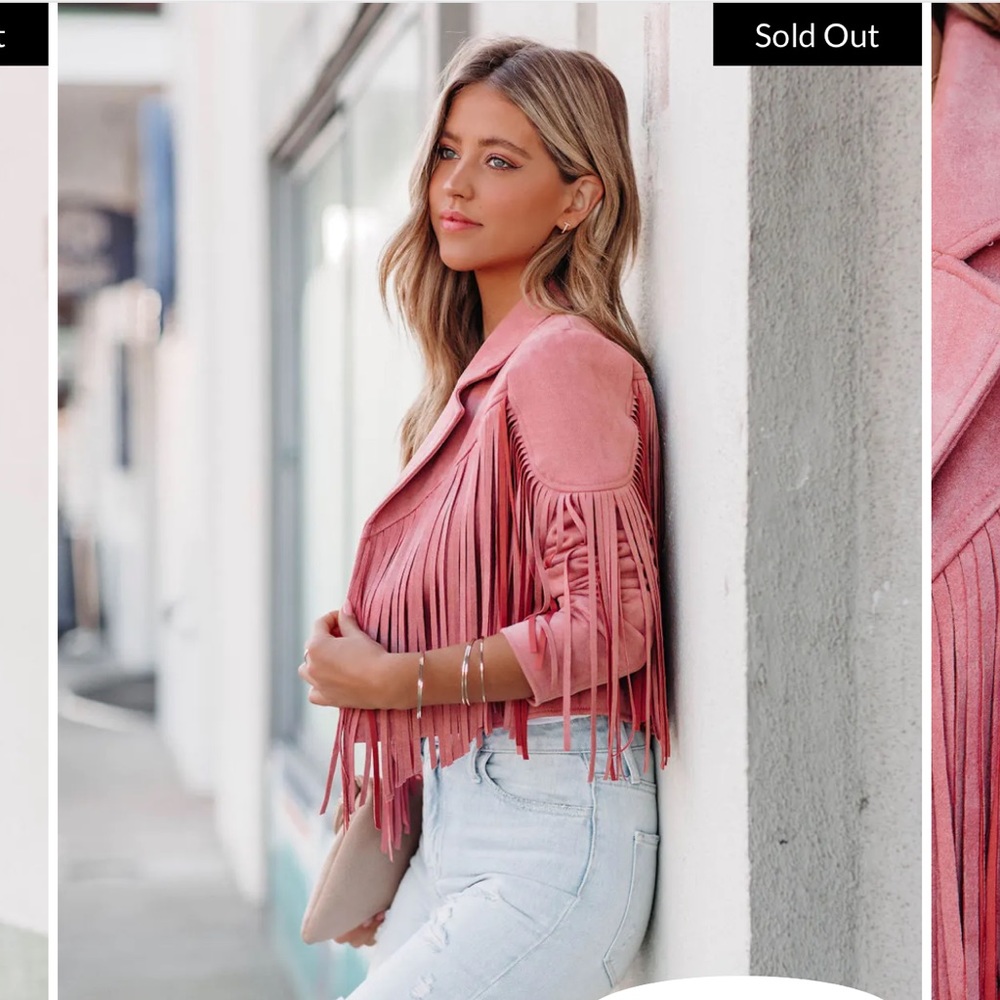 Vici Walford Fringe jacket